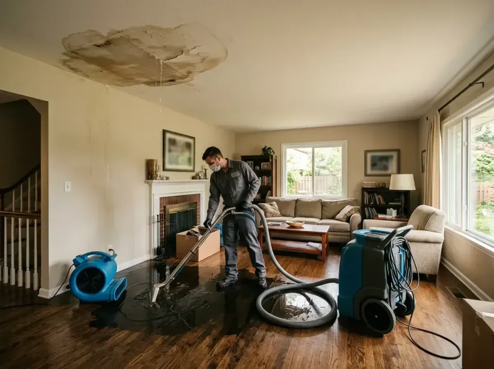 attic-pipe-burst-ceiling-drip-008 — frequently asked questions, Water Damage Restoration & Carpet Care in Piney, AR